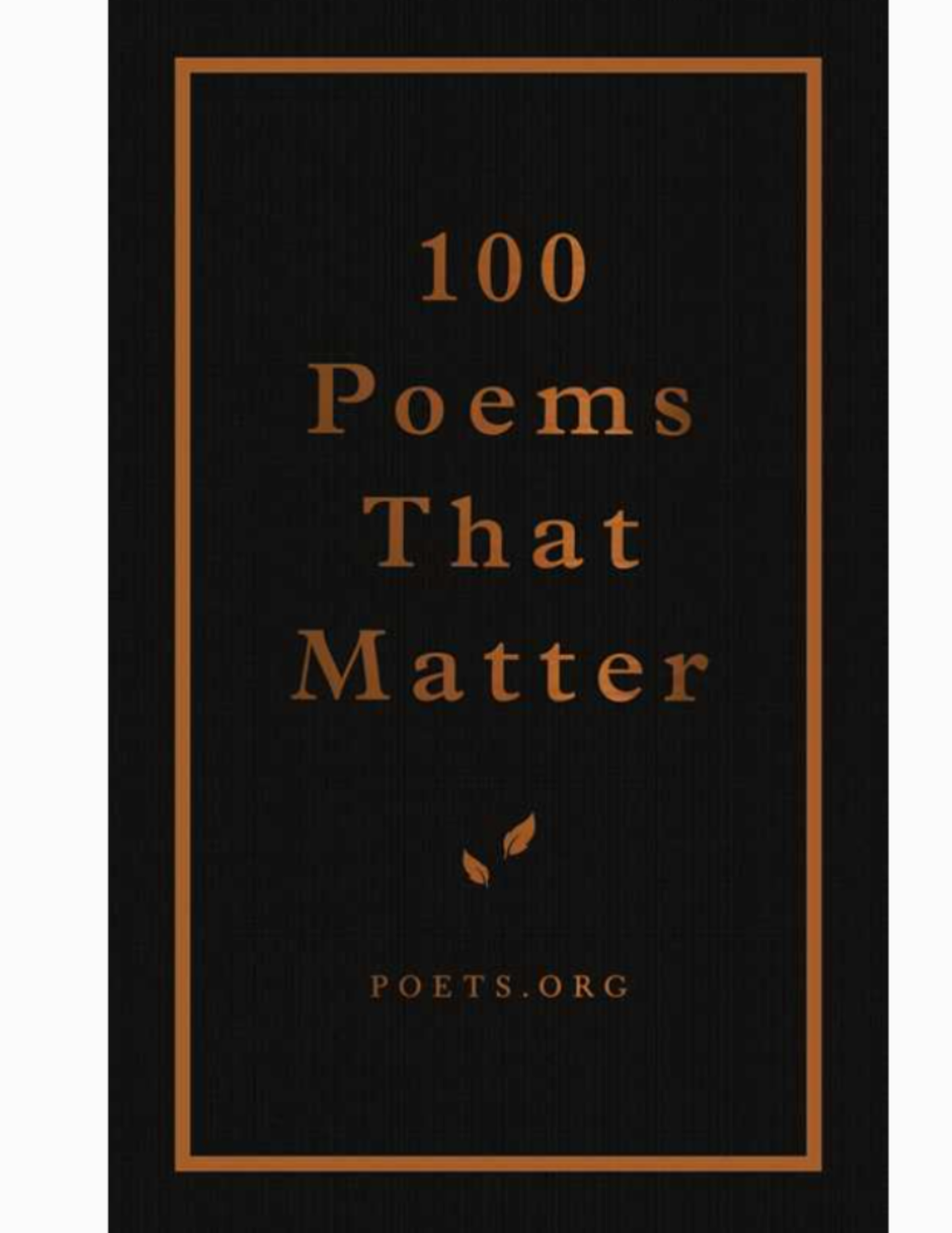 100 Poems That Matter