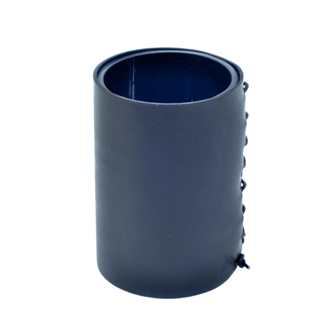 Latigo Leather Wrapped Vase