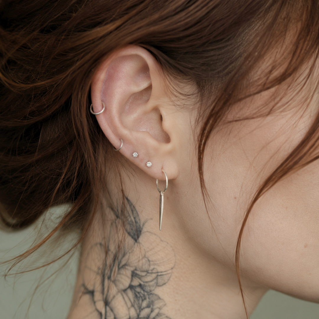Quill Huggie Earrings
