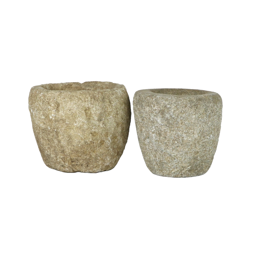 Vintage Carved Stone Bowl