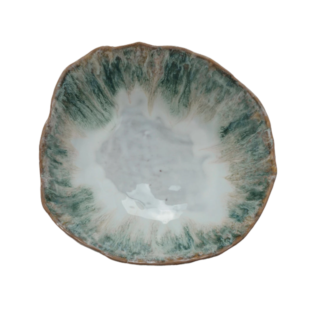 Stoneware Footed Bowl