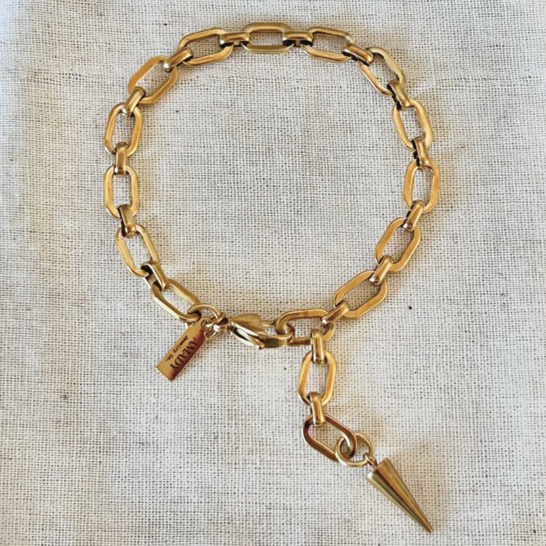Spike Charm Bracelet