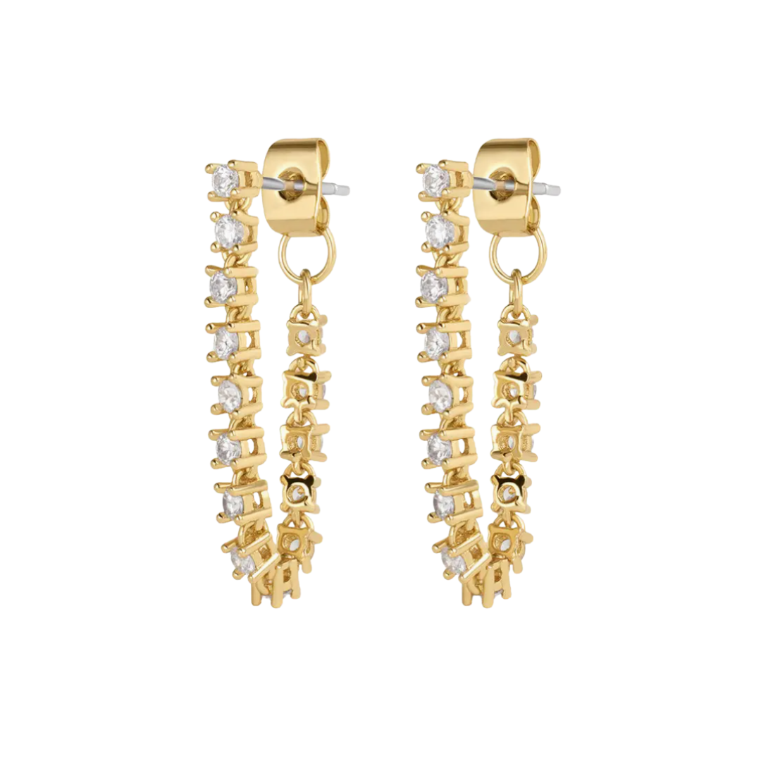 Ballier Tennis Chain Studs