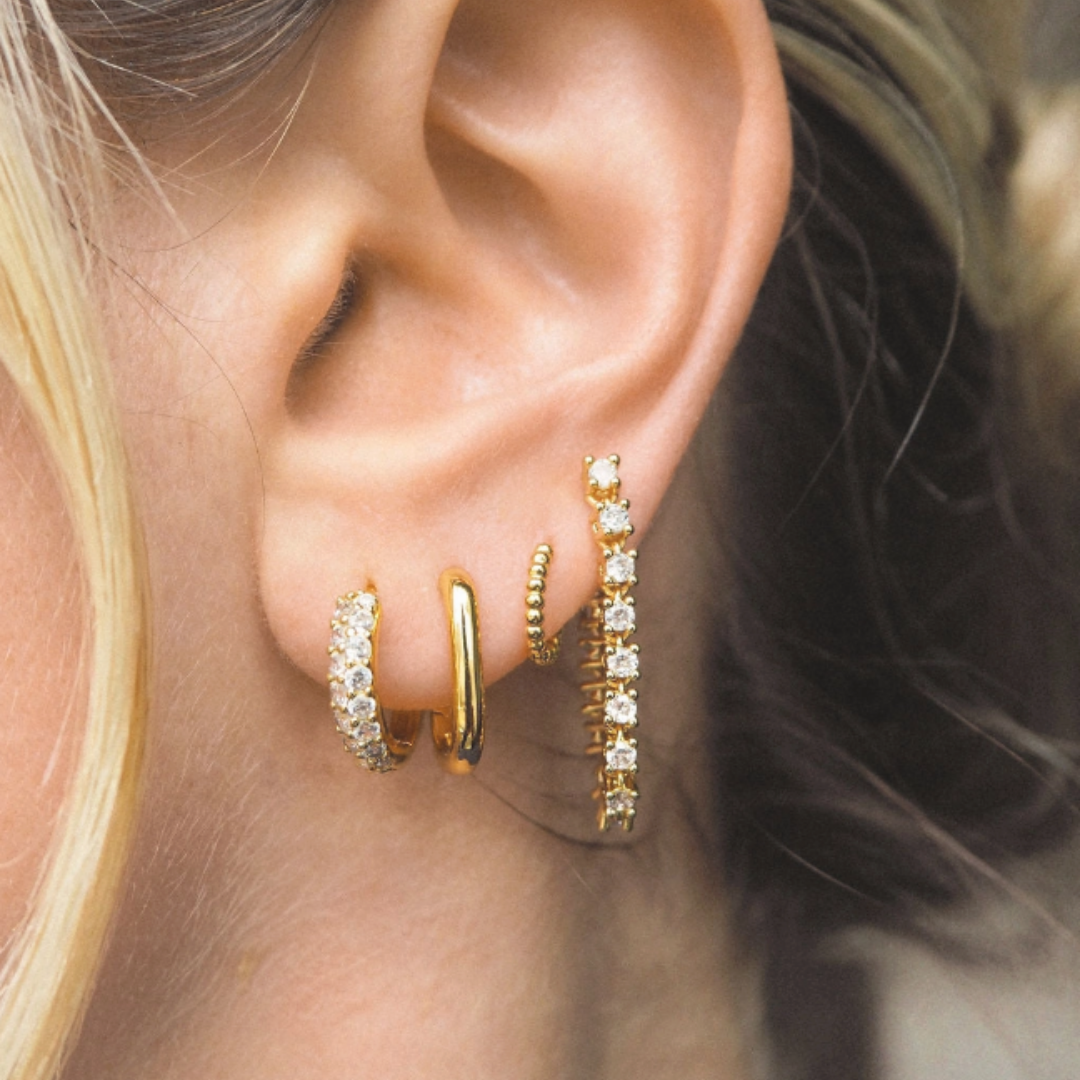 Ballier Tennis Chain Studs