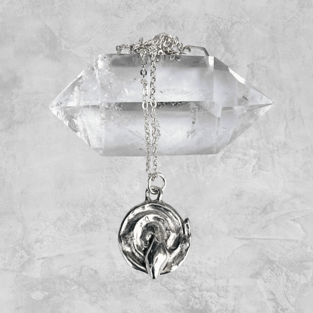 Coiled Snake Pendant