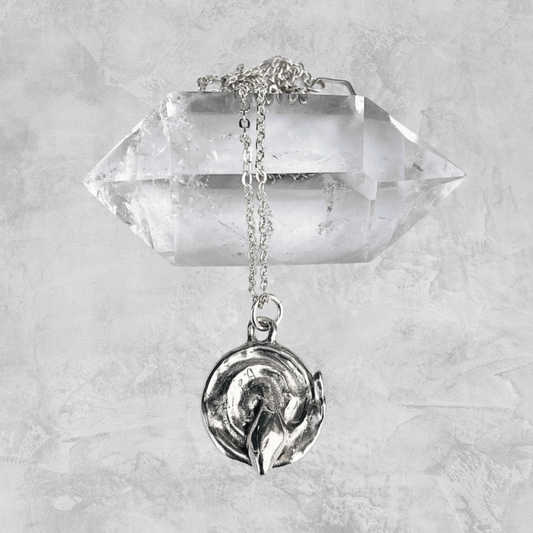 Coiled Snake Pendant