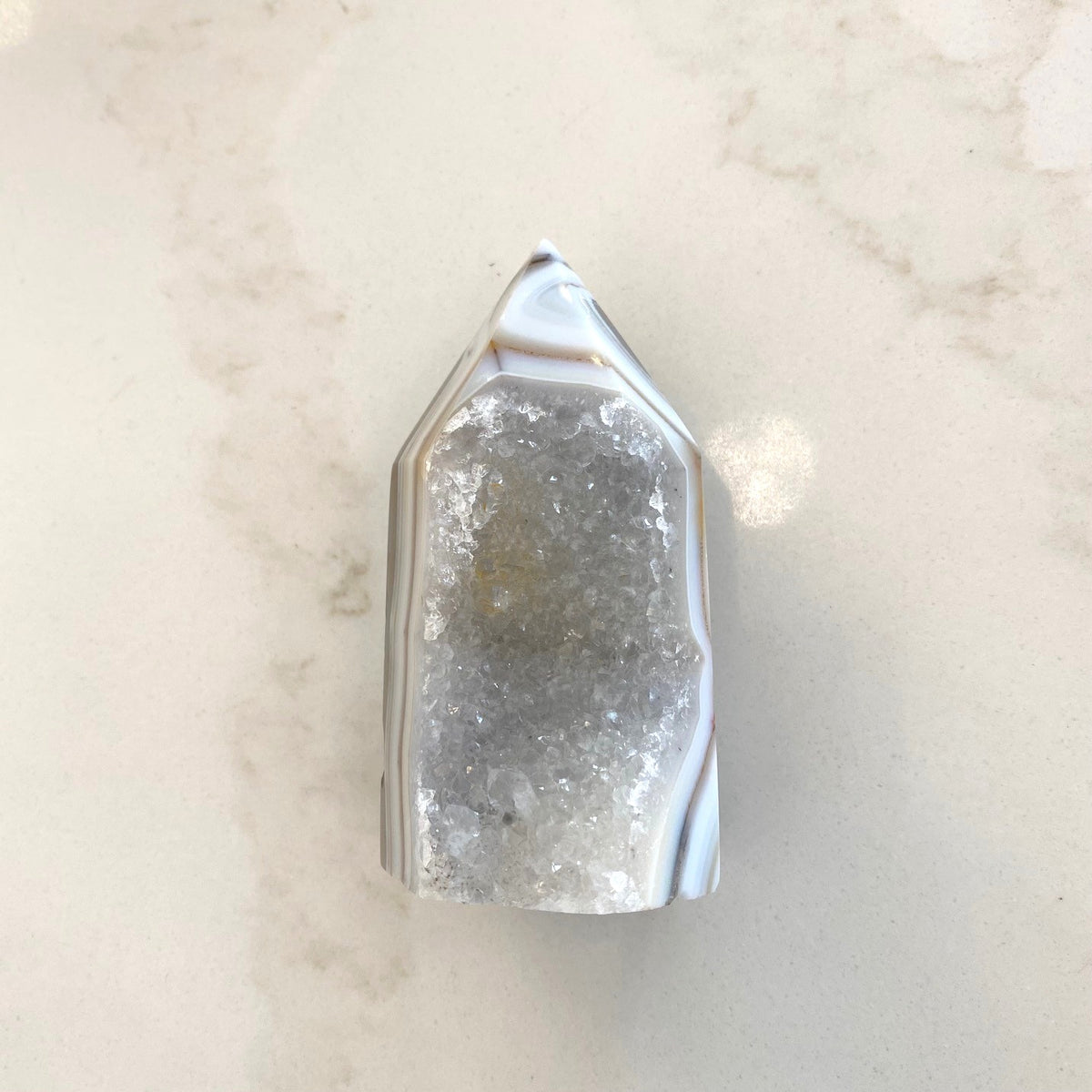 Druzy Agate Points