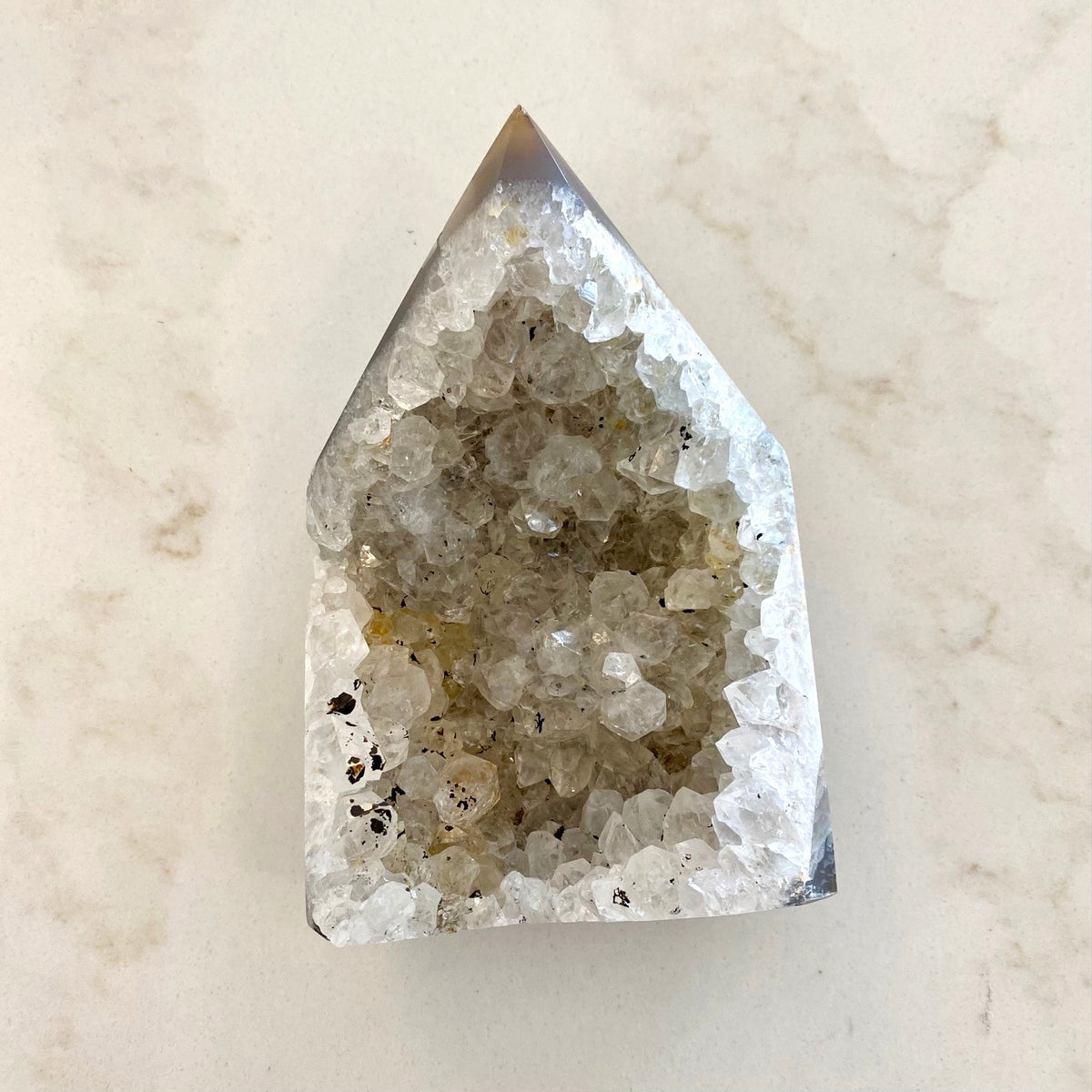 Druzy Agate Points