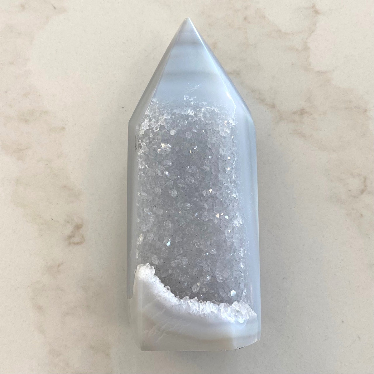 Druzy Agate Points