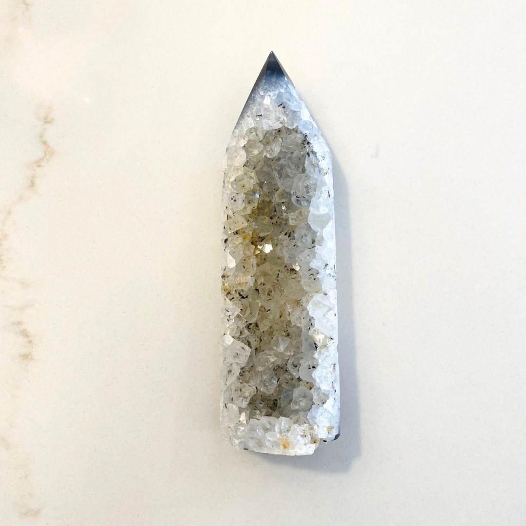 Druzy Agate Points