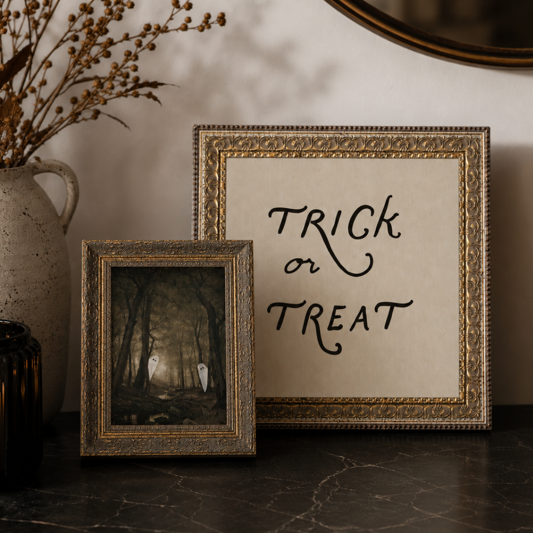 Framed Halloween Art