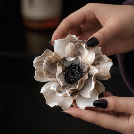 Peony Incense Burner