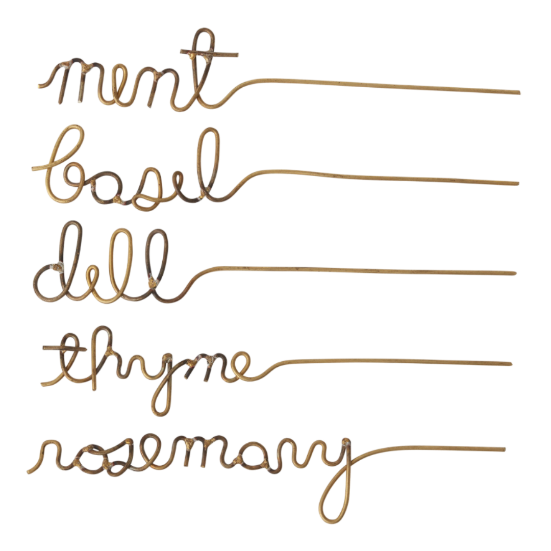 Herb Markers - Set of 5