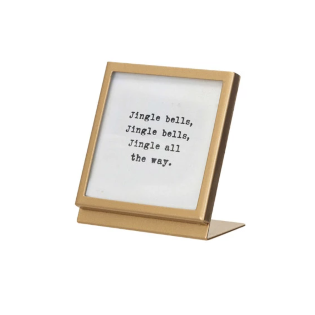 Holiday Phrase Mini Frames