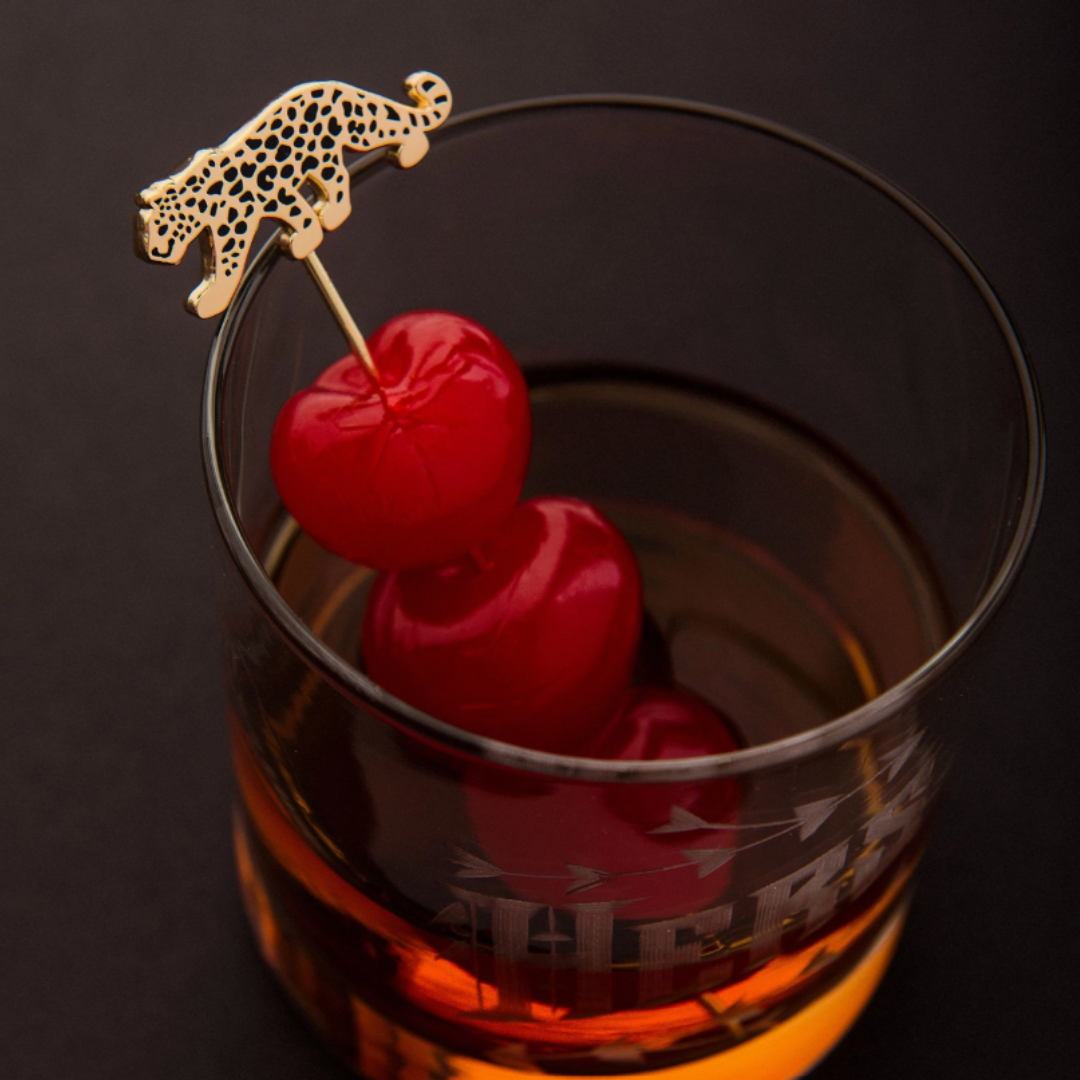 Leopard Cocktail Picks