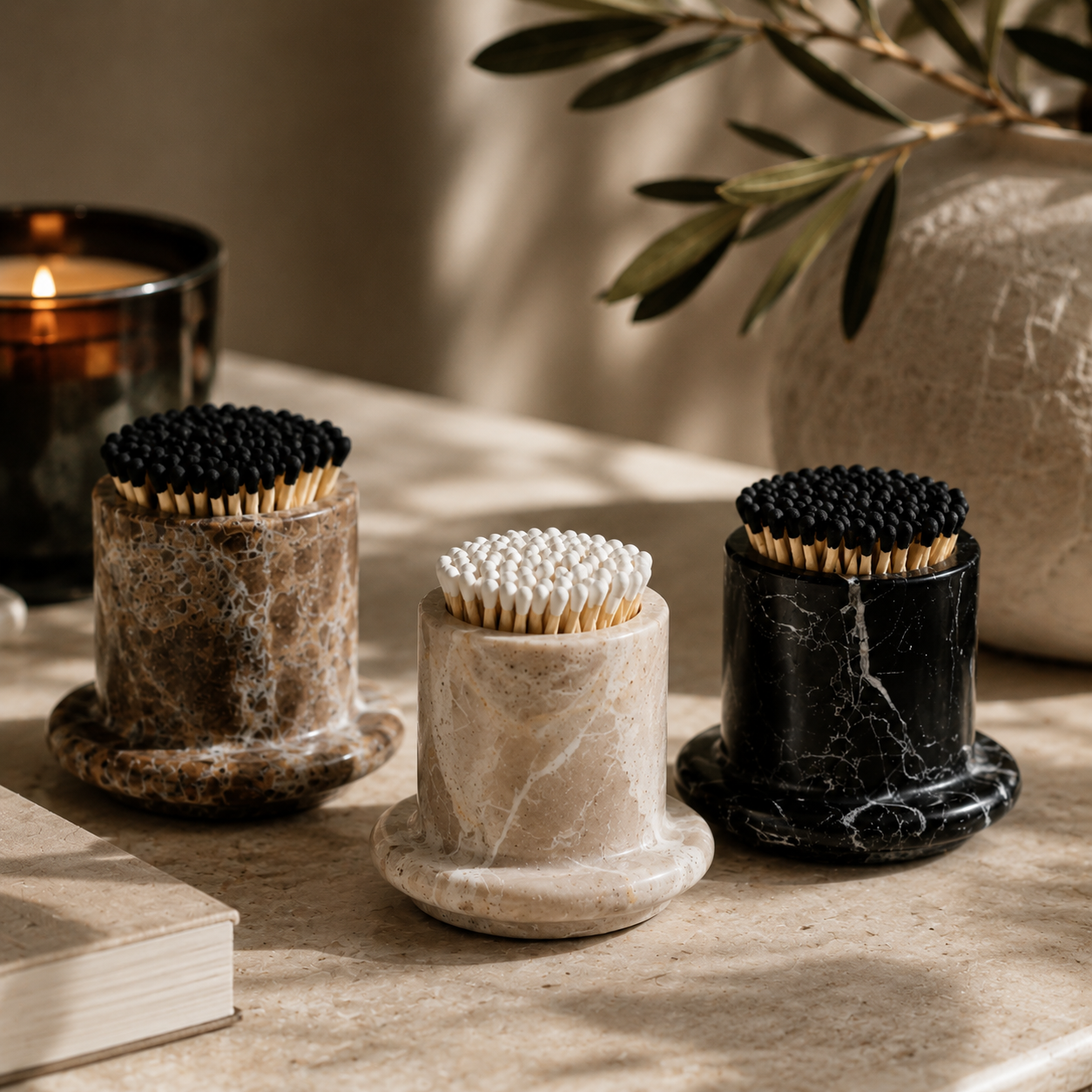 Marble Match Holder