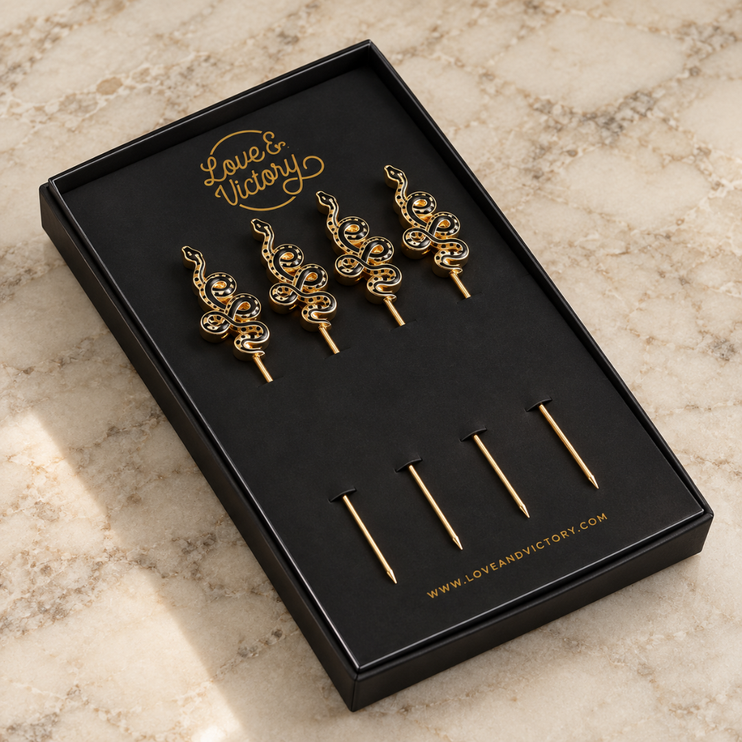 Snake Cocktail Picks