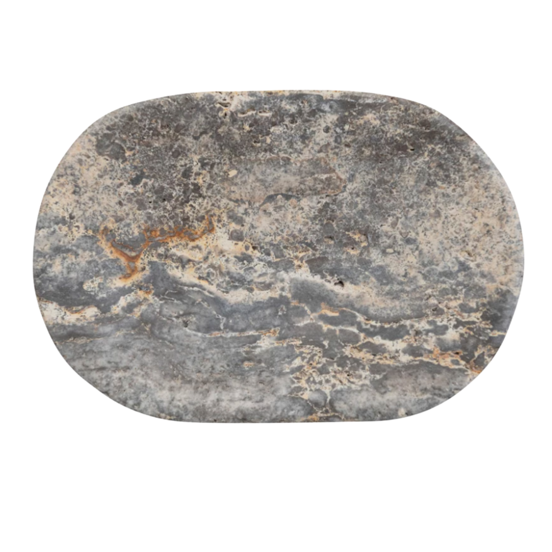 Travertine Dish