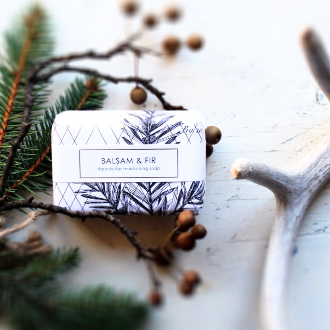 Holiday Gold Leaf Shea Butter Soap