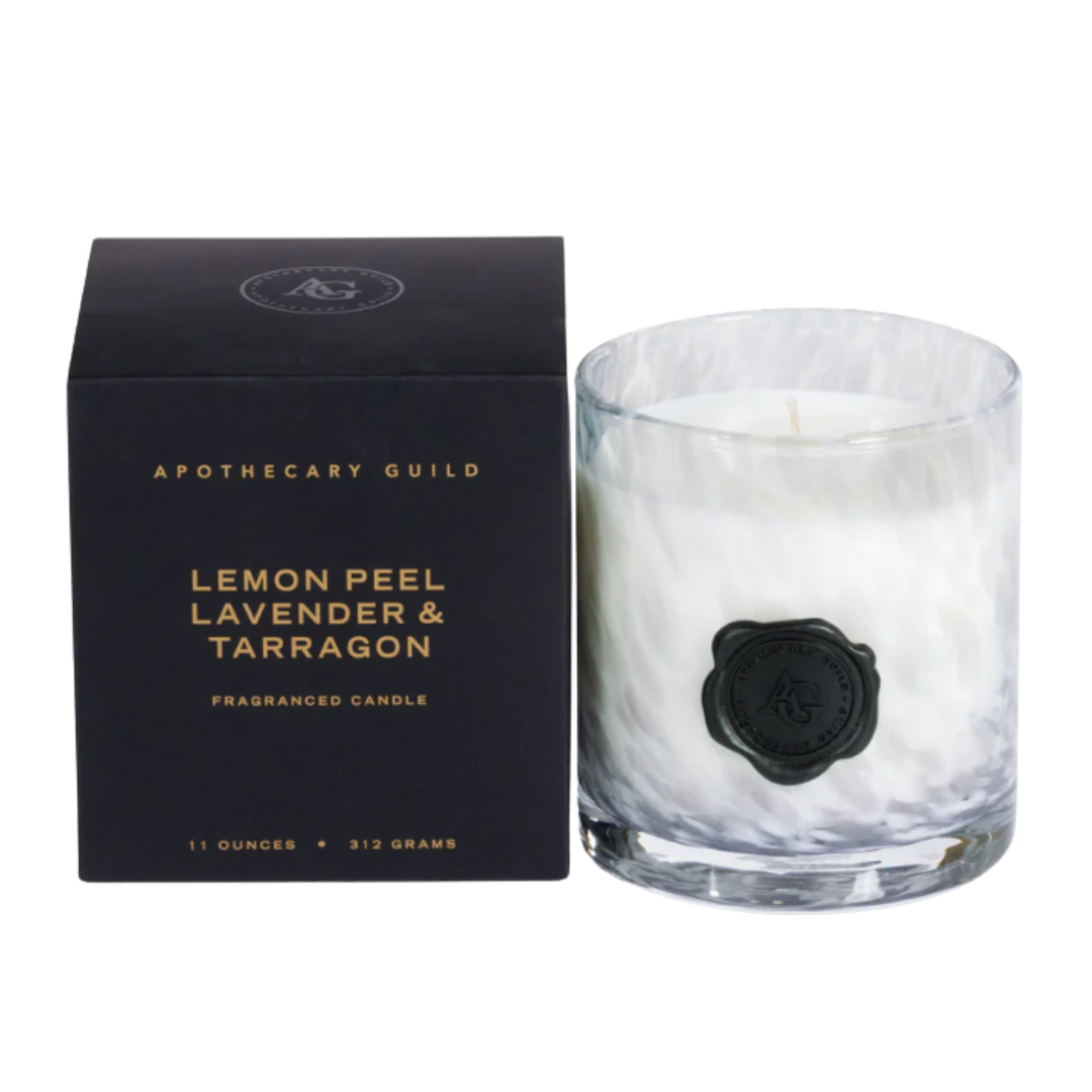 Opal Glass Candle