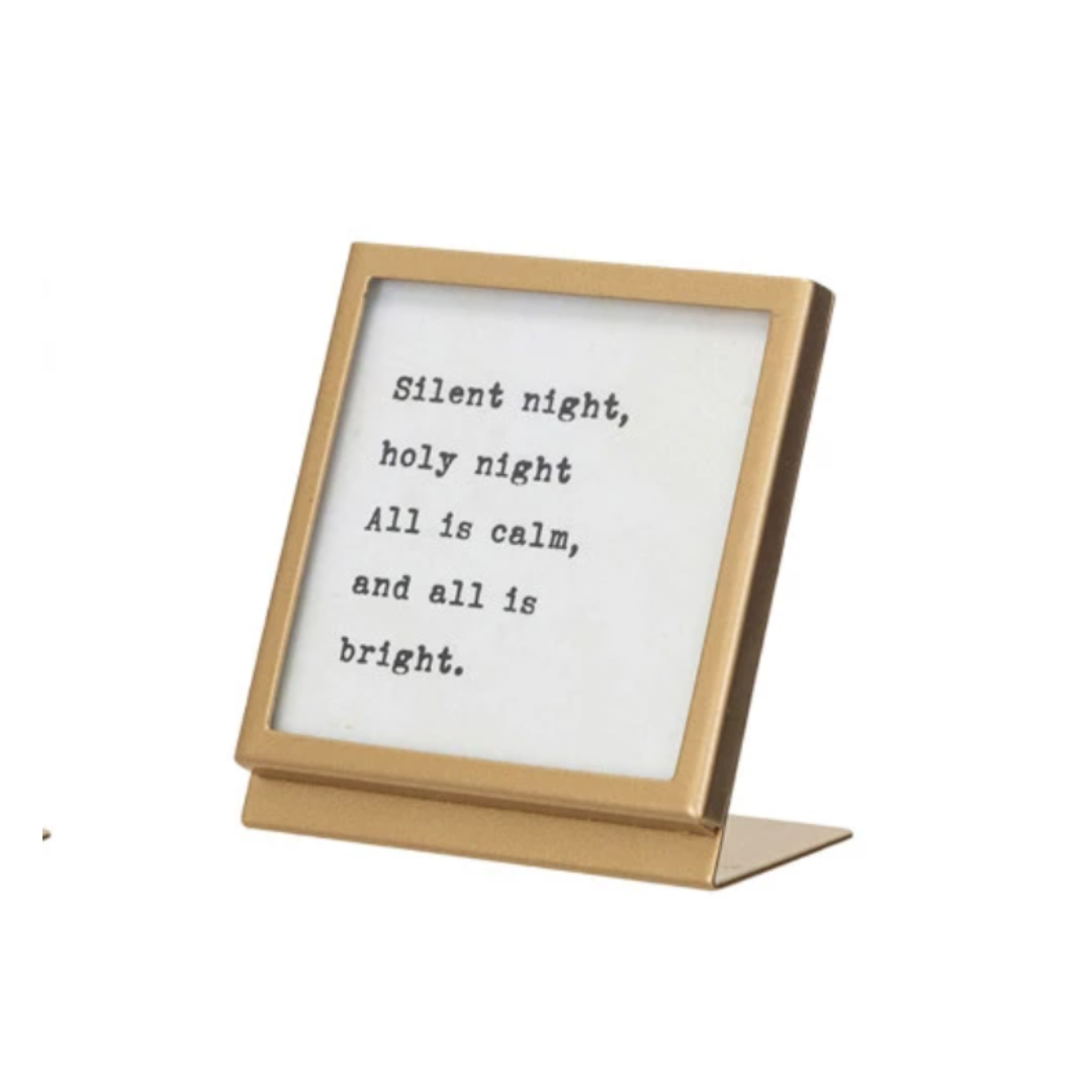 Holiday Phrase Mini Frames